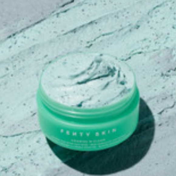 Fenty Cookies-N-Cream Whipped Clay Detox Face Mask Mint Chocolate Chip NIB - Picture 12 of 12